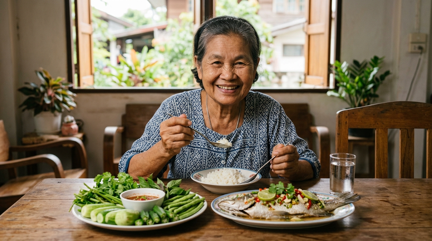 10 อาหารซูเปอร์ฟู้ดไทยๆ สำหรับผู้สูงอายุ หาซื้อง่าย บำรุงร่างกายและสมอง (ชุดที่ 1)